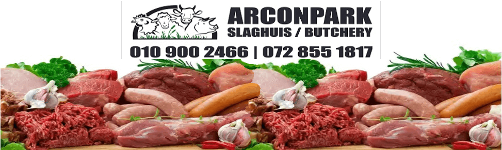 Arconpark Slaghuis - Butchery main banner image